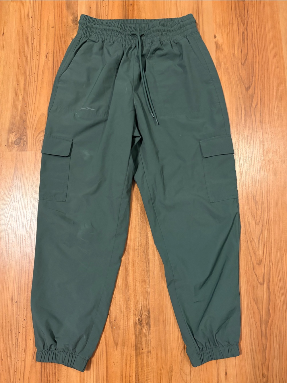 Old Navy Women's Dark Green Cargo Jogger Pants